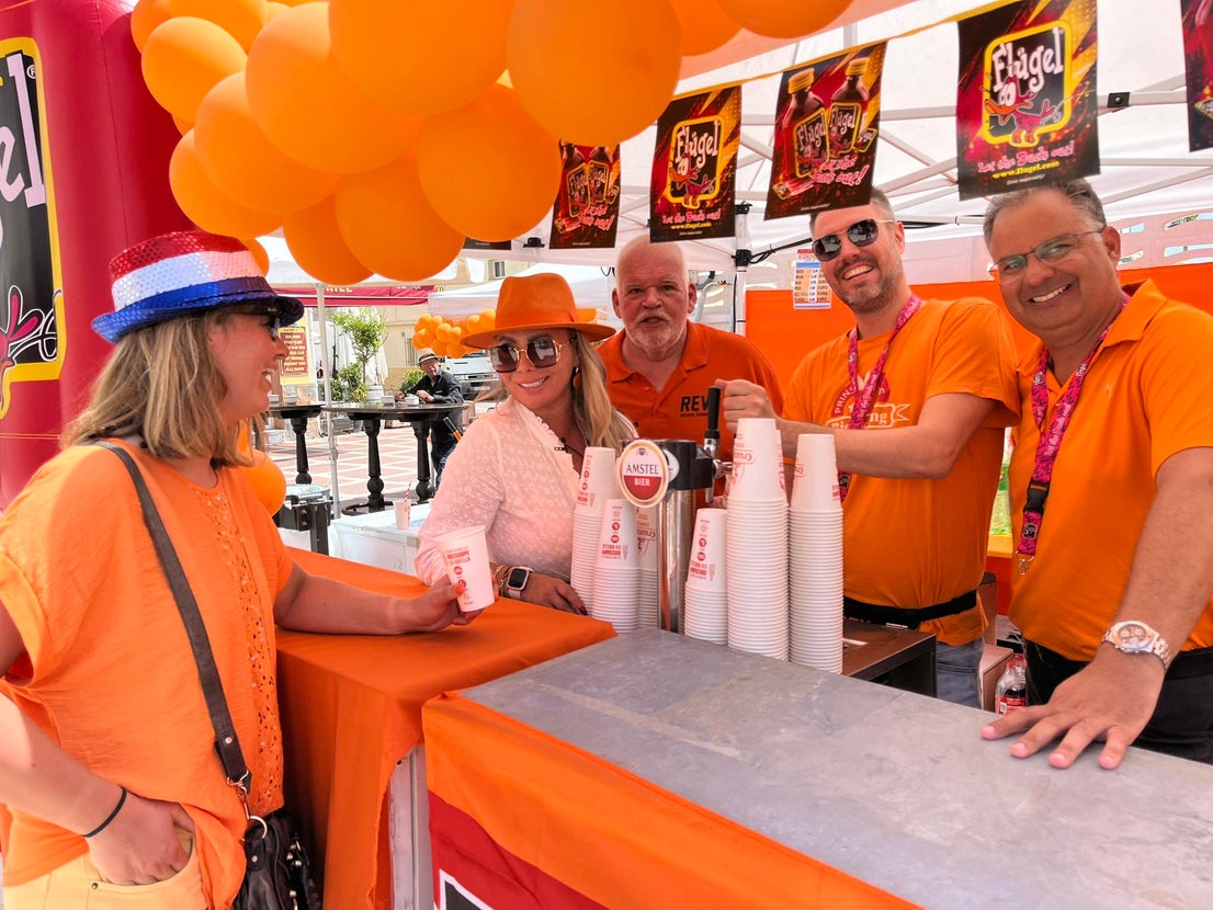 In pictures... King's Day celebrations on the Costa