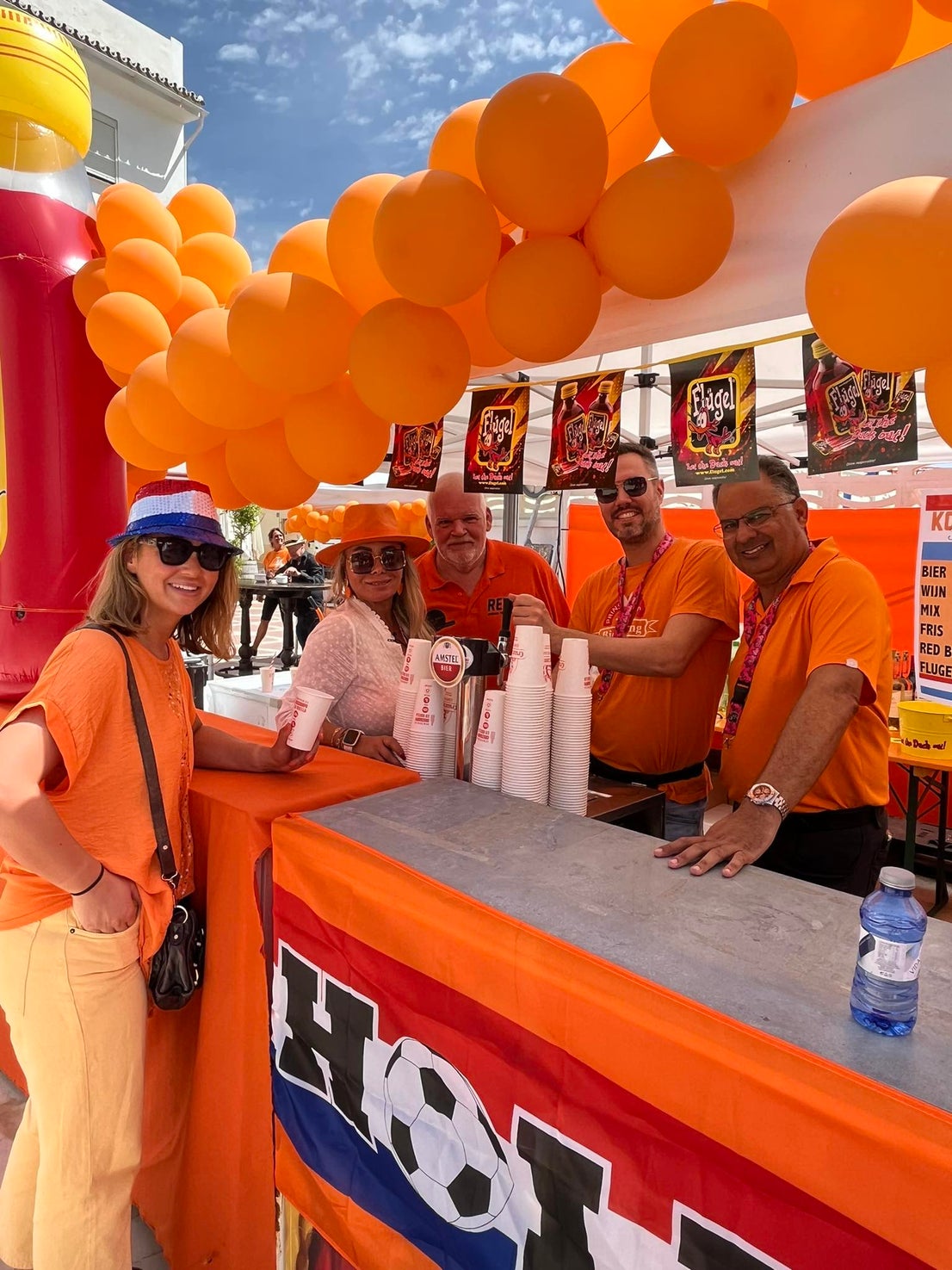 In pictures... King's Day celebrations on the Costa