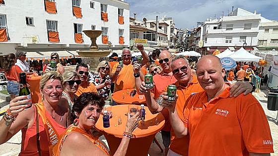 In pictures... King's Day celebrations on the Costa