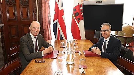 Deputy Chief Minister meets with UK minister for Europe