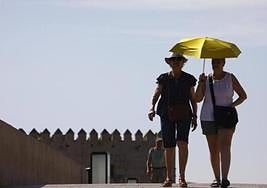 A hot terral wind is on its way to Malaga.