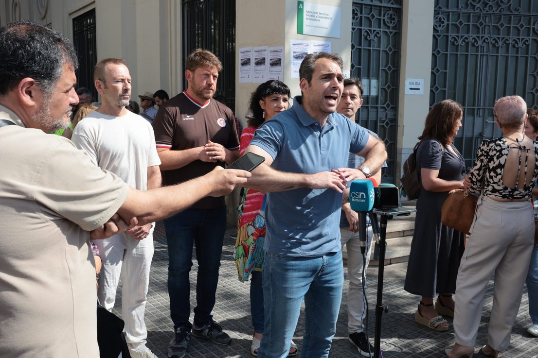 Malaga's May Day rally, in photographs
