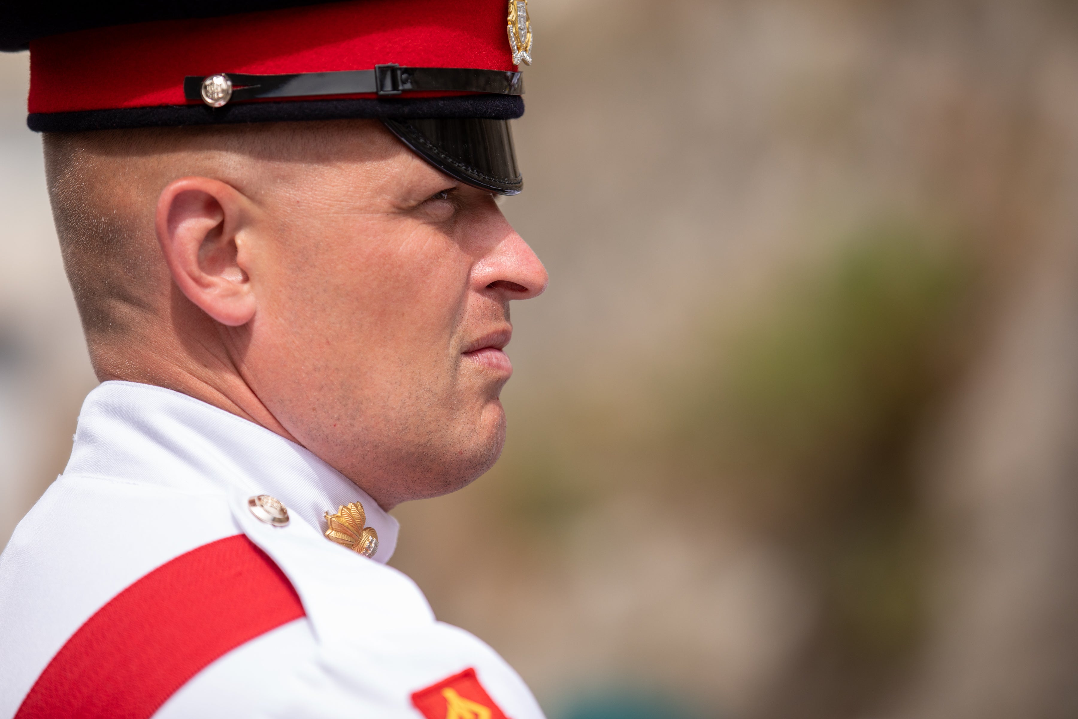 Gibraltar's essential services Coronation parade, in pictures