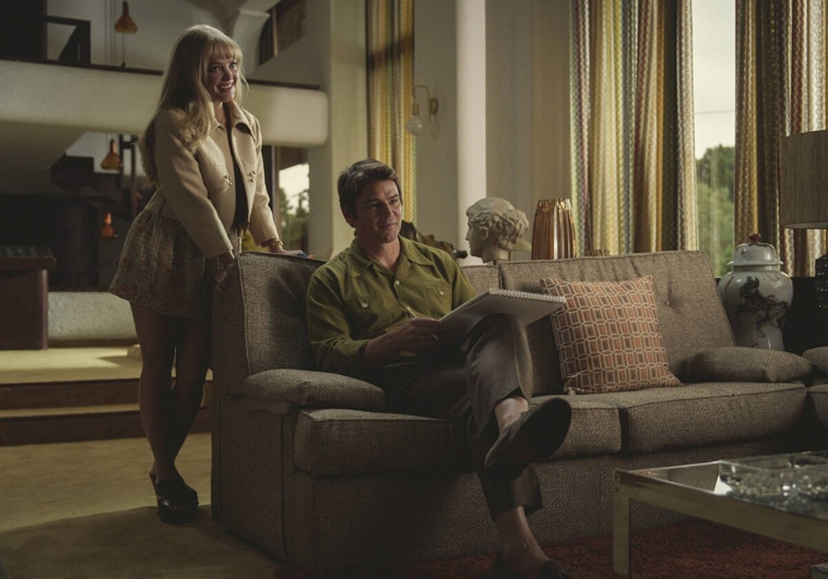 Actor Josh Hornett, in one of the scenes shot in Spain for the new season of Black Mirror.