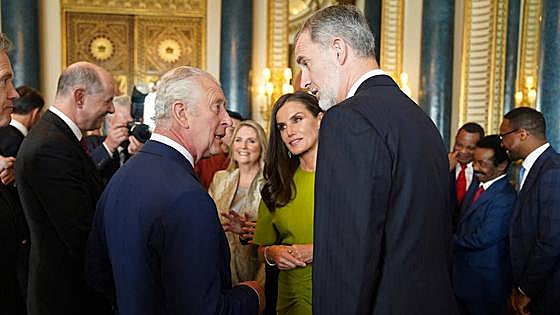 Spanish royals at Charles's coronation