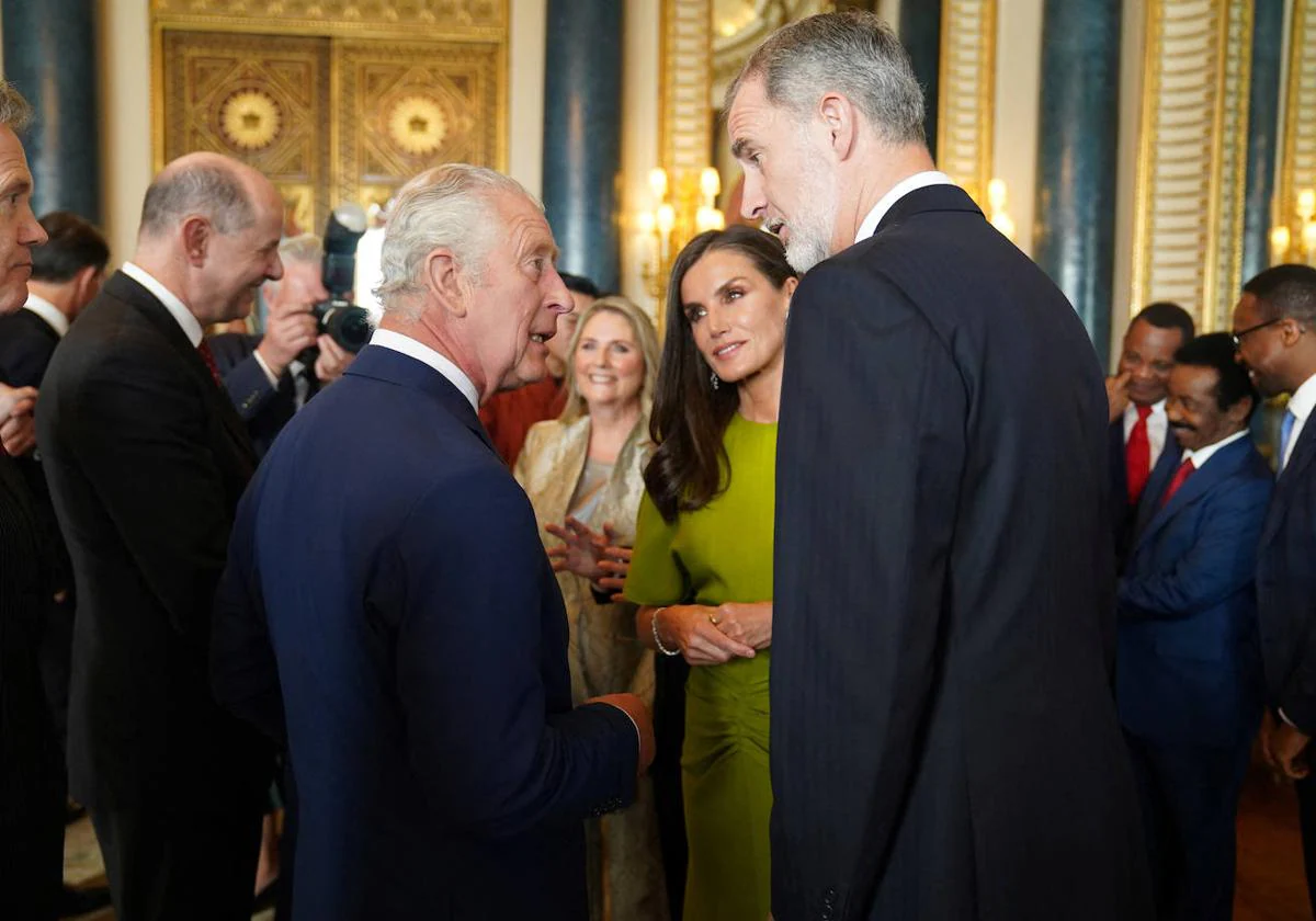 Spanish royals at Charles&#039;s coronation