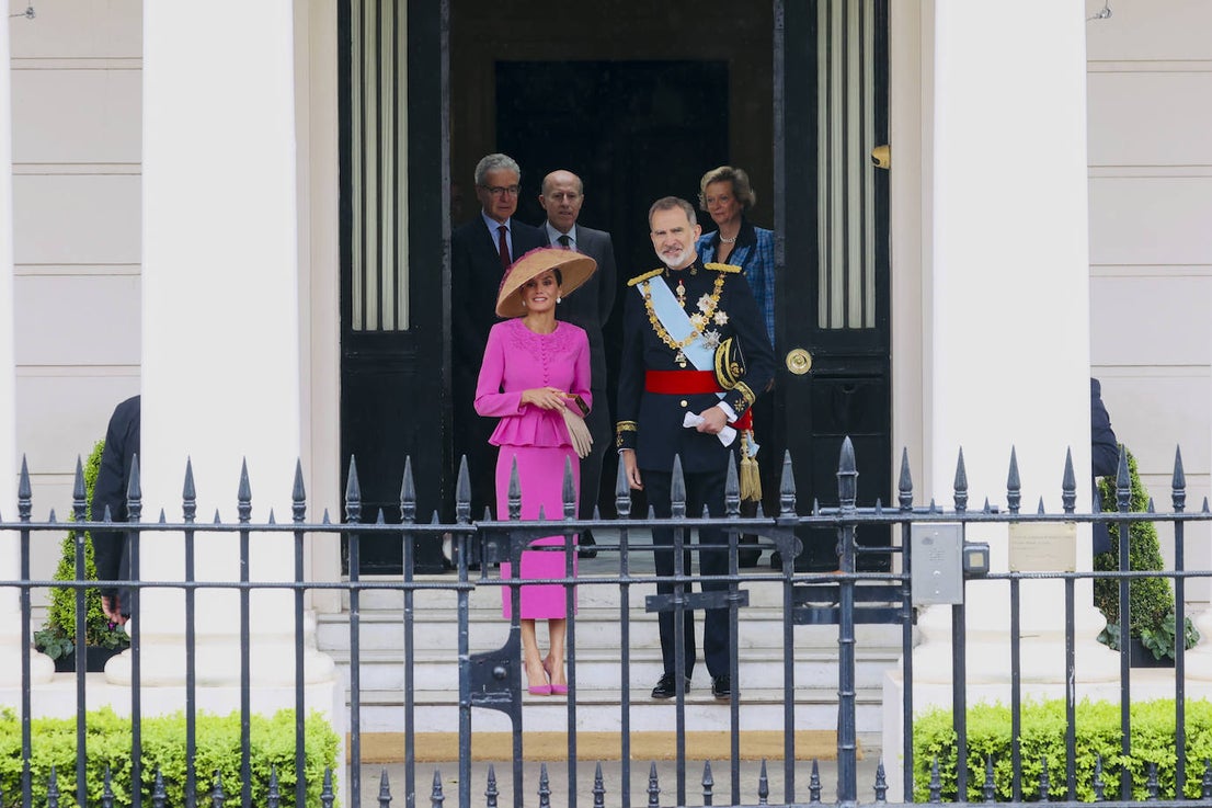 Spanish royals at Charles's coronation