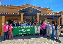 Cudeca announce the walkathon.