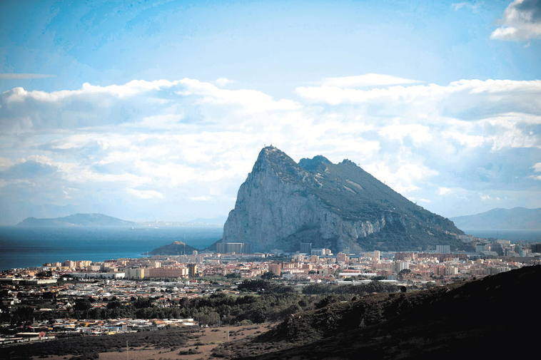 The Rock of Gibraltar. File image.
