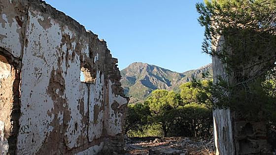 The Carratraca chapel that was destroyed the day before its inauguration