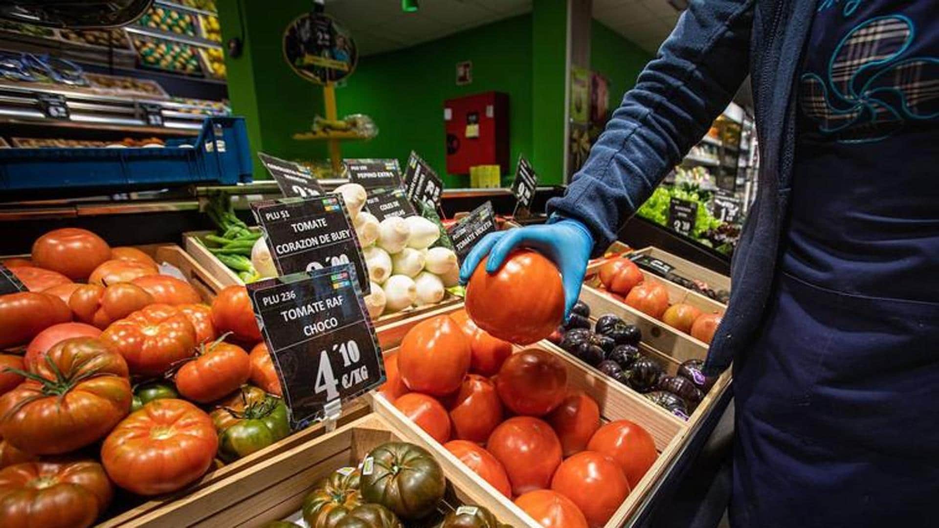 La inflación de los precios de los alimentos en España fue del 13% en abril, tras un aumento del 16,5% en marzo.