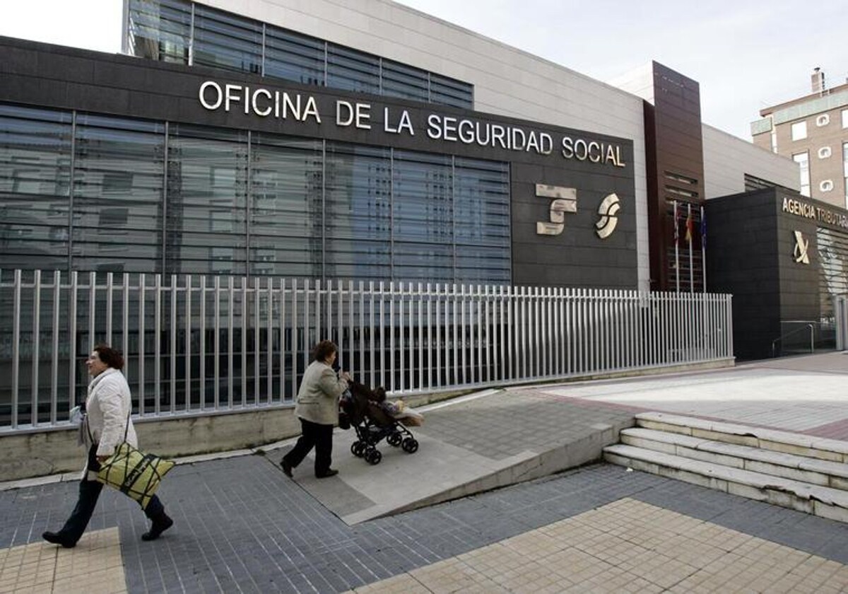 A Spanish Social Security office.