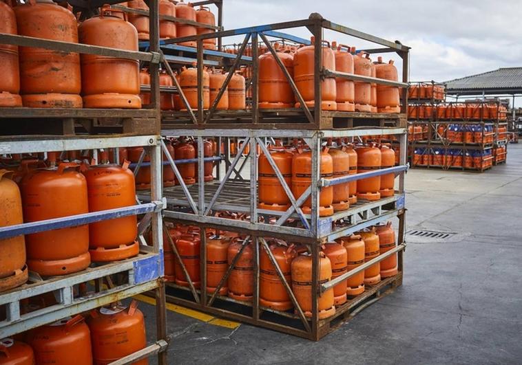 Price of butane gas cylinder in Spain falls to its lowest figure in 12 months