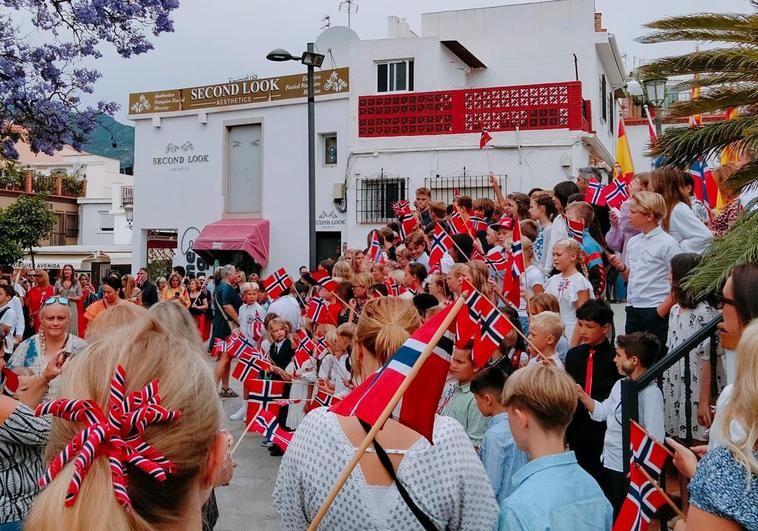 Norway's Constitution Day marked on Costa del Sol, in pictures