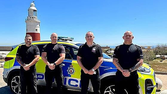 Gibraltar cops pass blue light instructors' course with flying colours