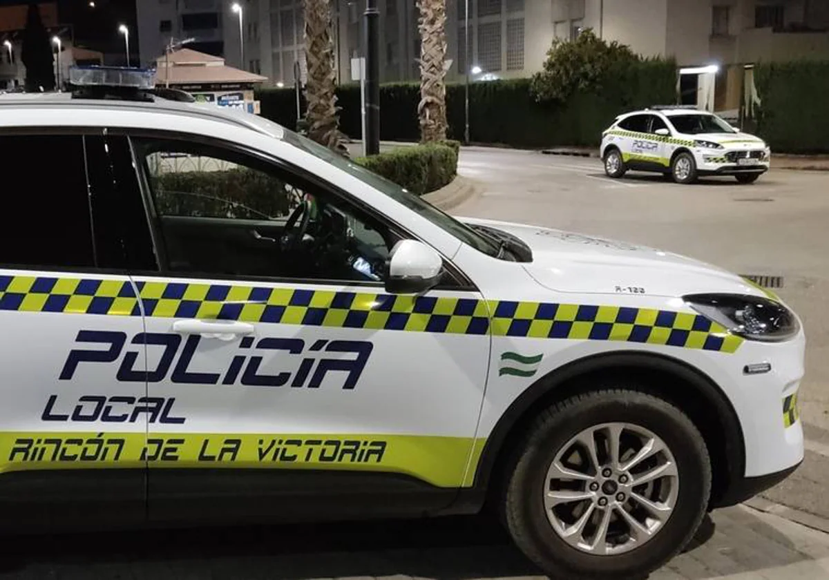Rincón de la Victoria Local Police vehicles.