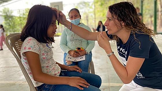 Health authority head orthoptist returns from Guatemala mission