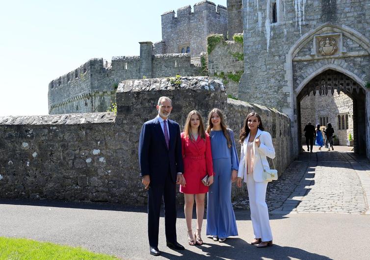 Spain's King Felipe and Queen Letizia fly to Wales for Princess Leonor's graduation