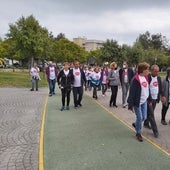 A previous walk to mark No Tobacco Day in Torremolinos.
