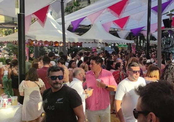 Marbella's San Bernabé fair.