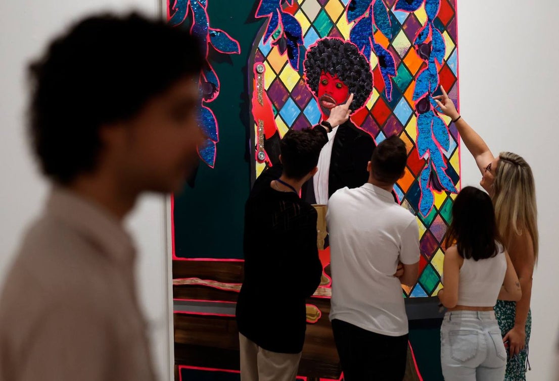 Devam Shimoyama at CAC Malaga