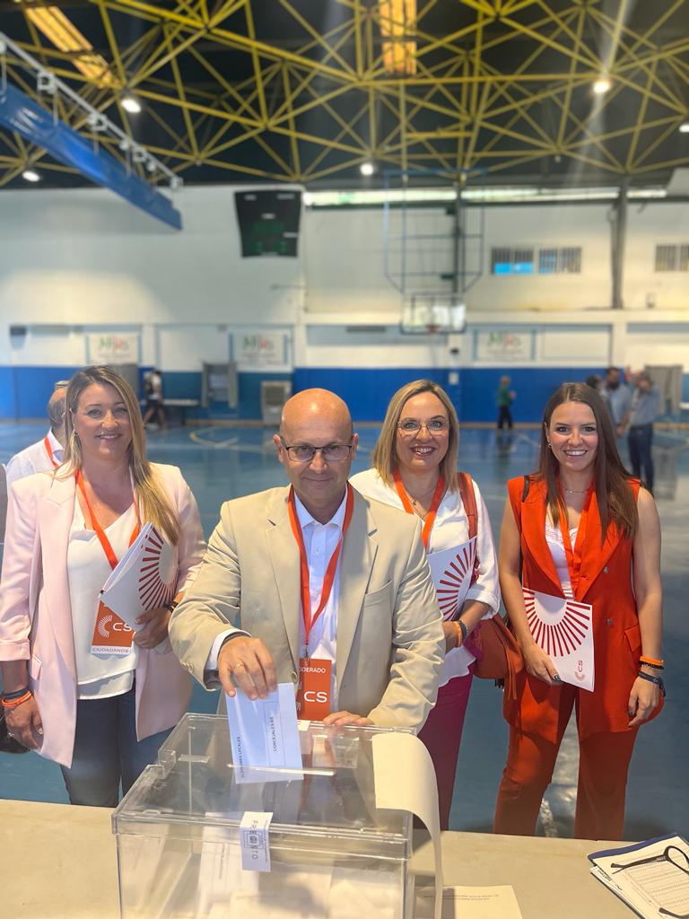 Candidates among voters on the Costa del Sol