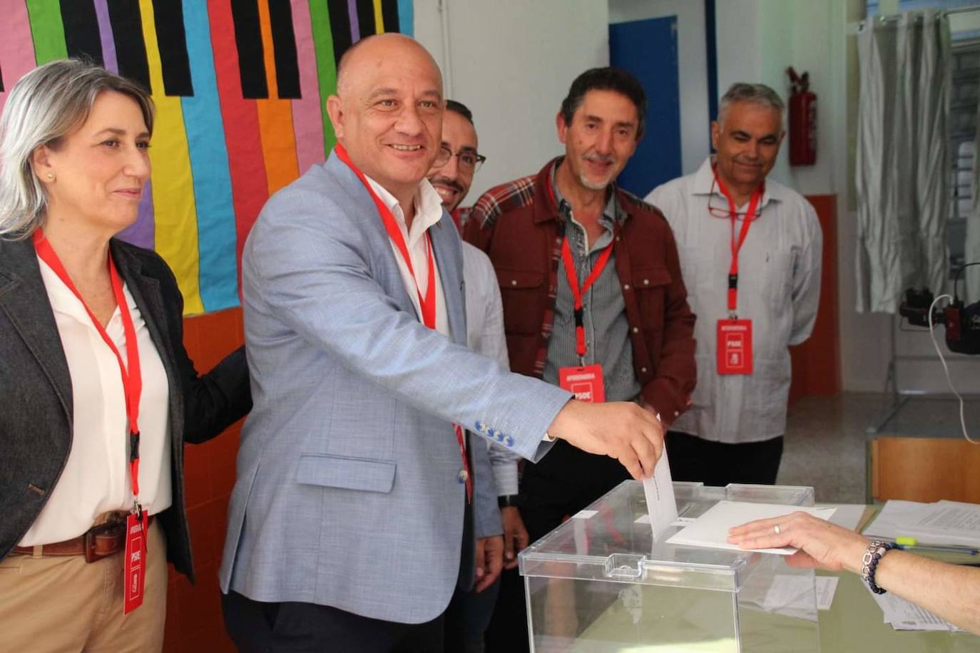 Candidates among voters on the Costa del Sol