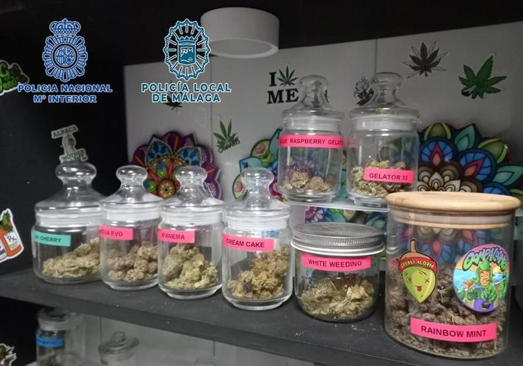 Club that sold cannabis in sweets and snacks beside a school in Malaga busted