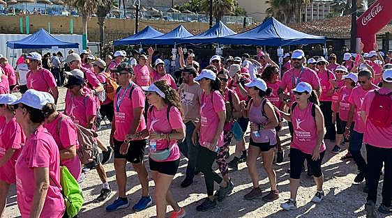 More than one thousand people step forward to raise funds for Cudeca at annual Walkathon