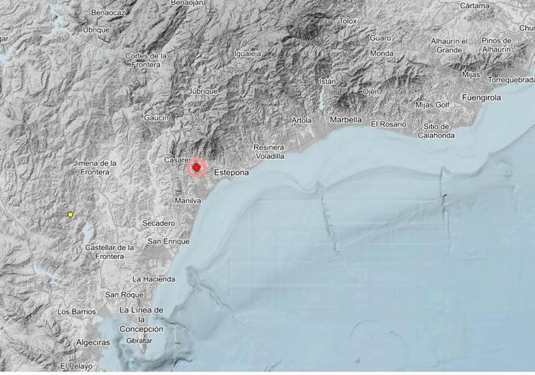 Magnitude 3.0 earthquake registered in Casares on the Costa del Sol