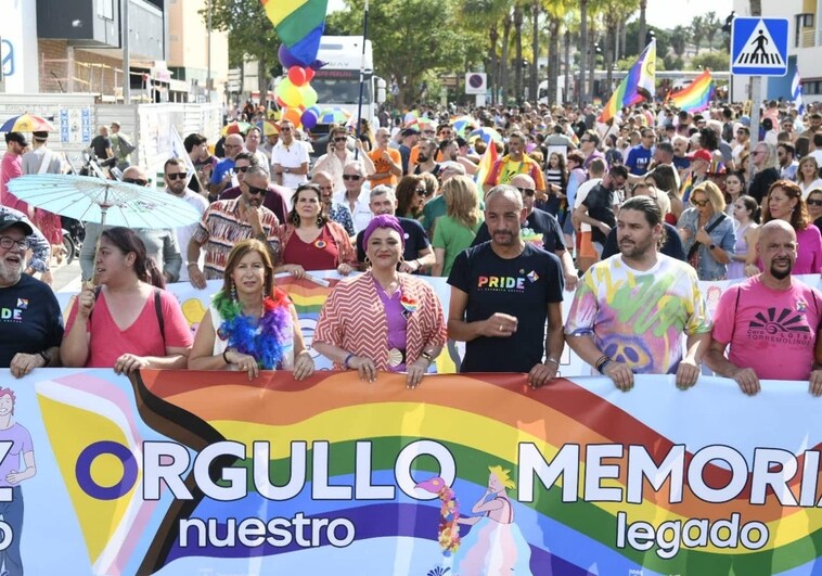 Thousands of people took to the streets during the Torremolinos Pride celebrations.