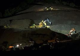 Specialists worked day and night to try and reach the little boy.