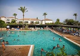 A hotel on the Costa Tropical last summer.