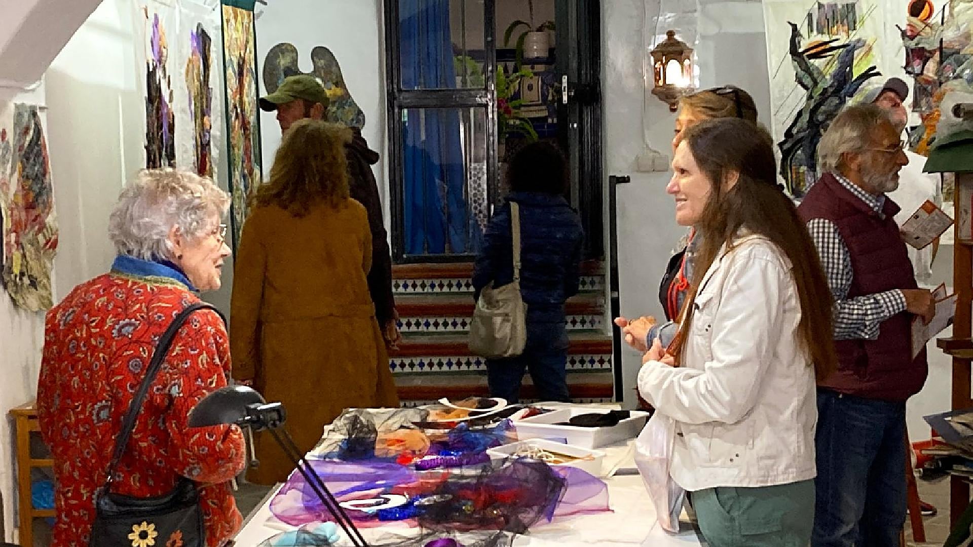 A walk around Cómpeta's galleries and art space - Vimarsana News