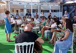 The event was held at Los Baños del Carmen in Malaga.