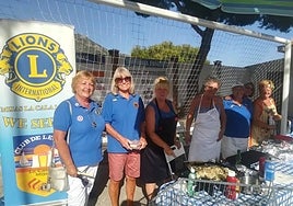 La Cala de Mijas Lions at a previous event.