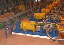 Marbella's water treatment plant.