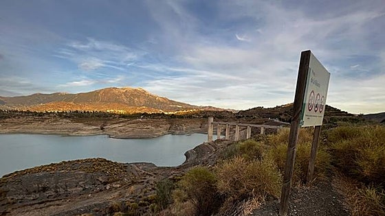 Reservoir in south of Spain faces scorching summer with the lowest level of water ever recorded