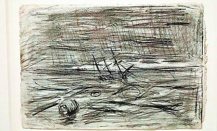 Picasso’s version of the Gneisenau shipwreck.