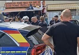 The moment the alleged killer was arrested in the Costa del Sol town.