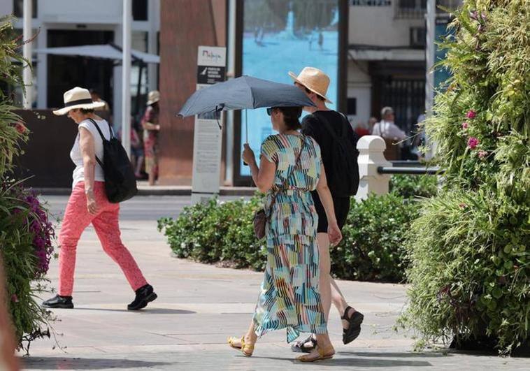 Amber and yellow alerts for heatwave: Malaga heads into a week of scorching high temperatures
