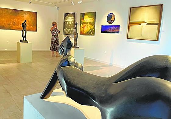 View of the gallery.