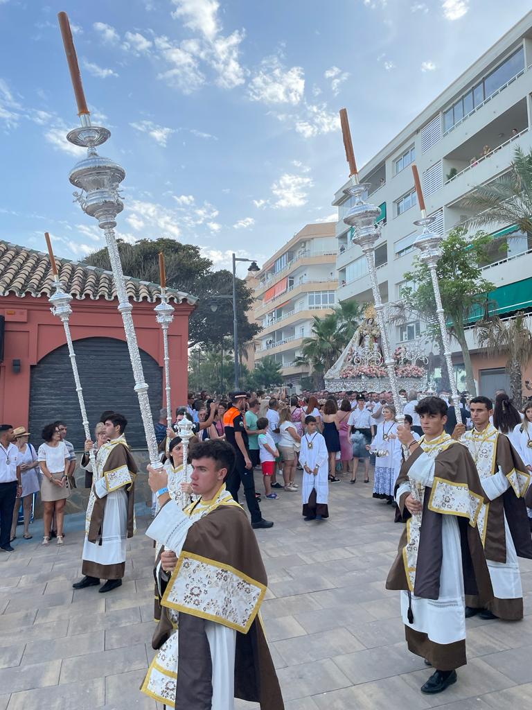 The Costa del Sol celebrates the patron saint of seafarers, in pictures