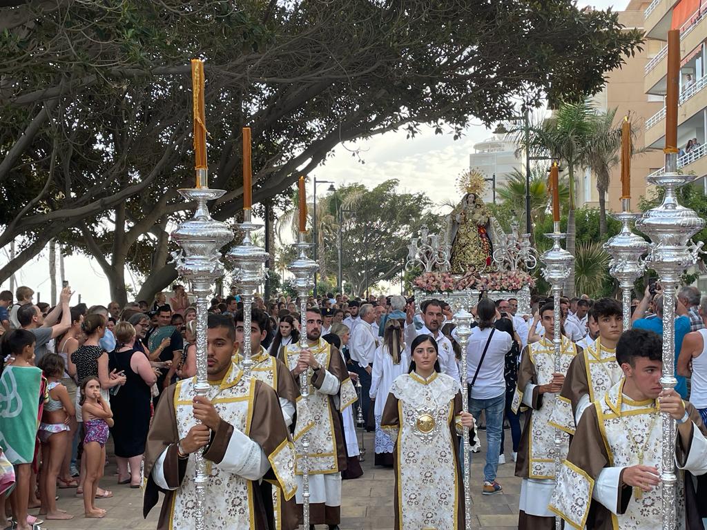 The Costa del Sol celebrates the patron saint of seafarers, in pictures