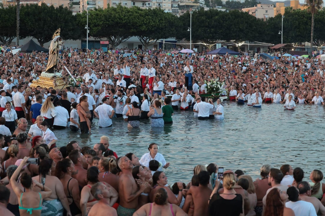 The Costa del Sol celebrates the patron saint of seafarers, in pictures