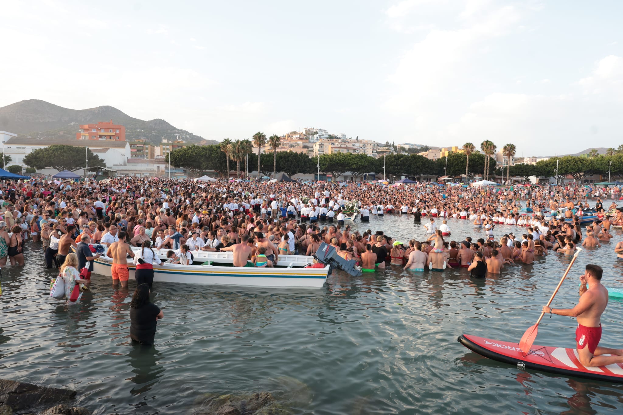 The Costa del Sol celebrates the patron saint of seafarers, in pictures