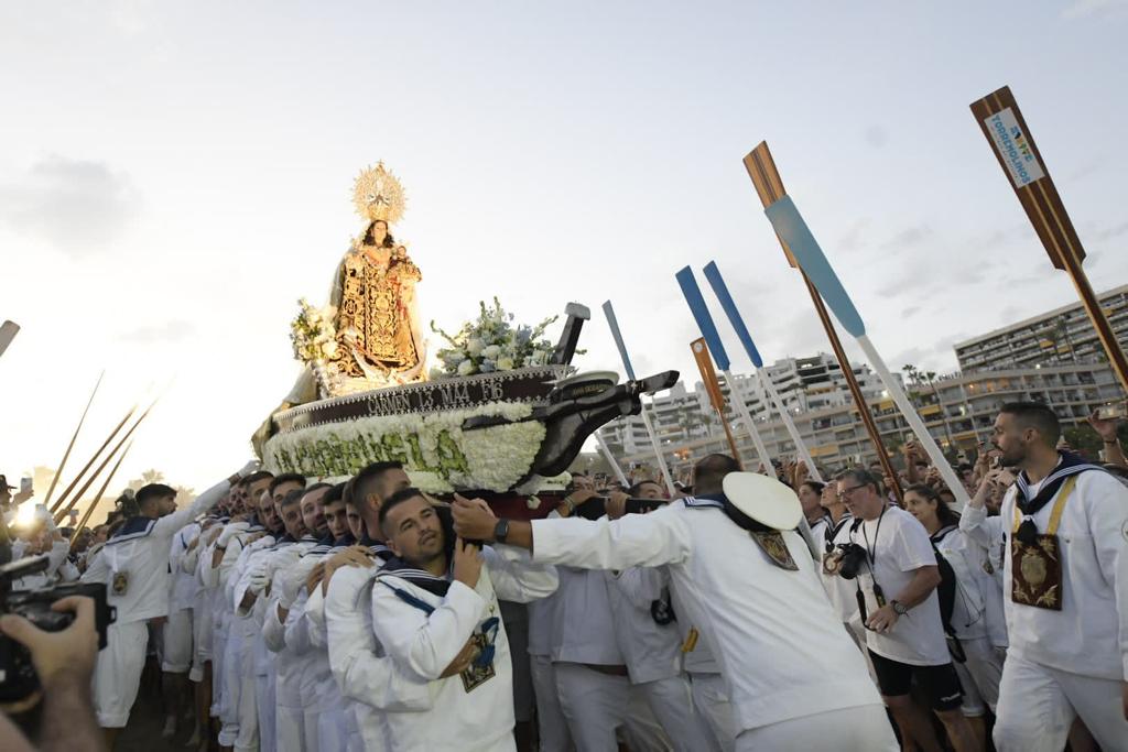 The Costa del Sol celebrates the patron saint of seafarers, in pictures