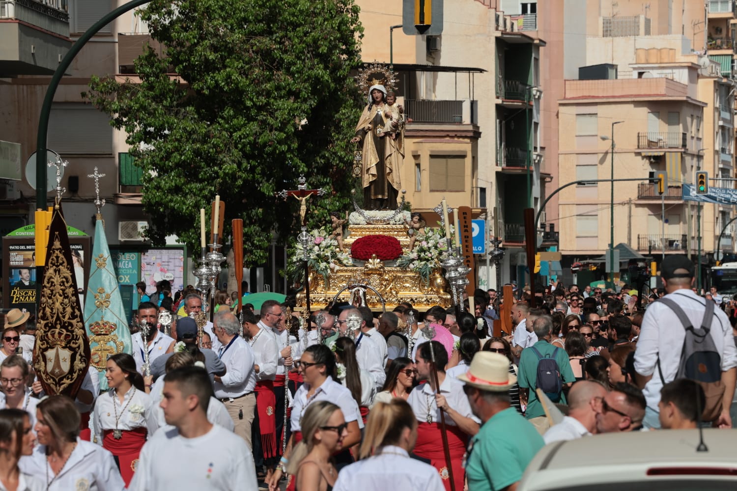 The Costa del Sol celebrates the patron saint of seafarers, in pictures