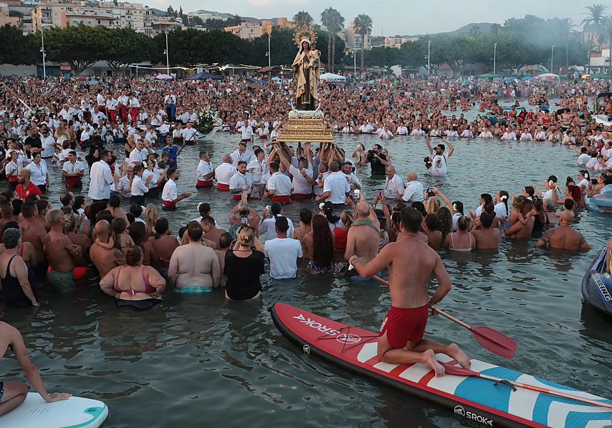 The Costa del Sol celebrates the patron saint of seafarers, in pictures