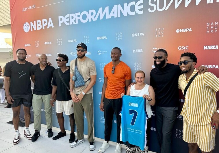 NBA stars arrive in Fuengirola in preparation for second Sanctuary basketball competition